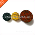 colorful cracked wooden natural sew button for clothes